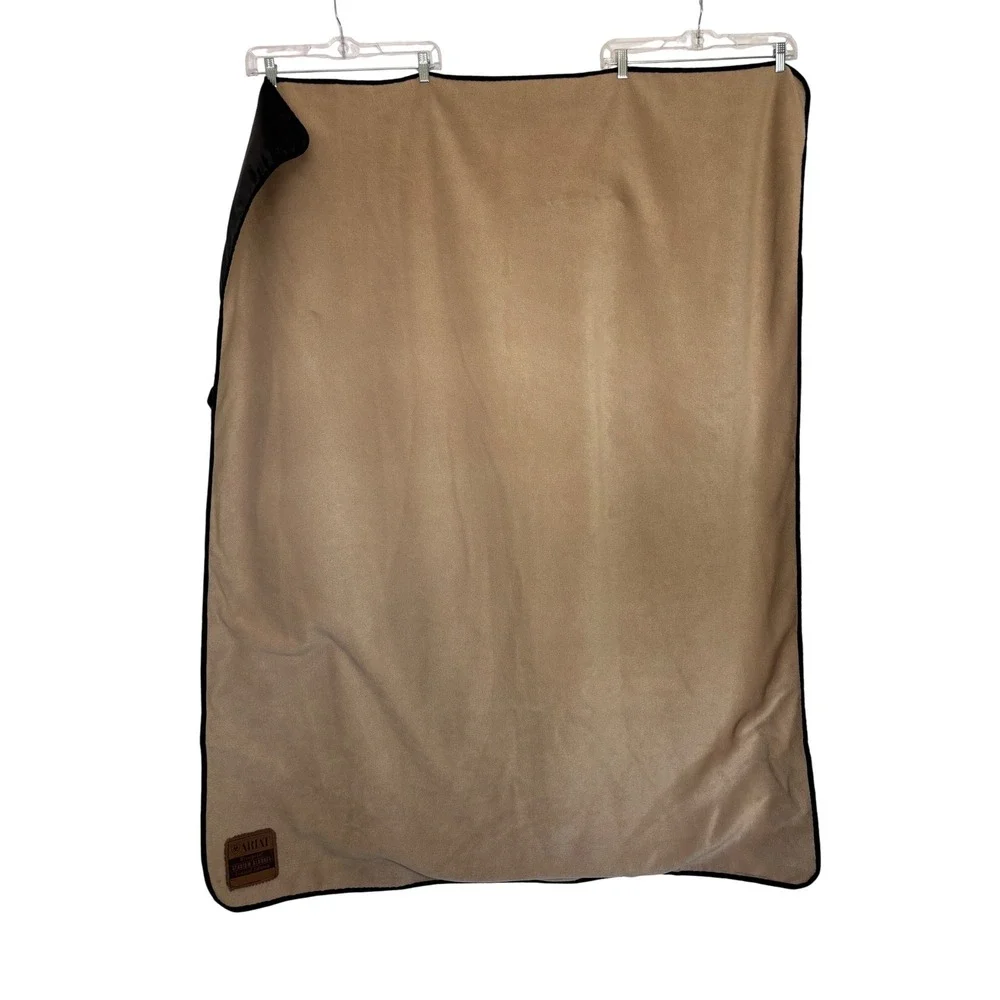 Ariat Waterproof Stadium Blanket Limited Edition Black Fleece Outdoor 50x60